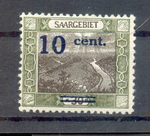 Saar 72if fehlfarbe - saar,