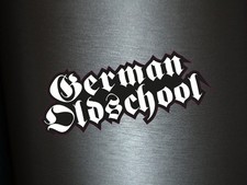1 x sticker German old school