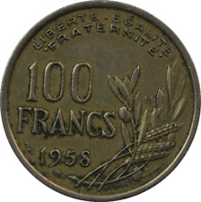 100 Francs Cochet 1958