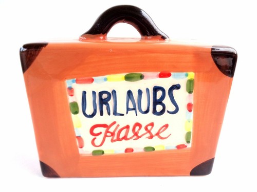 Spardose koffer urlaubskasse - spardose, "