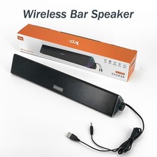 Bluetooth USB PC-Lautsprecher Stereo PC Soundbar für Desktop PC-Monitor Laptop