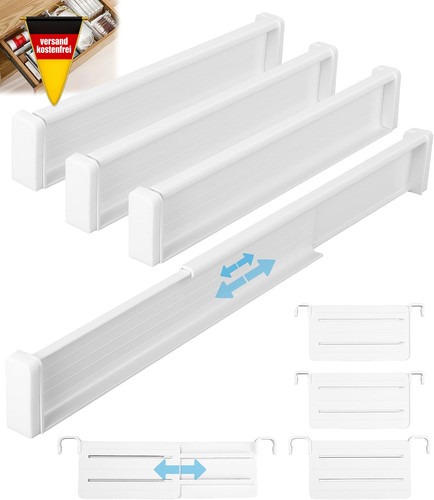 Verstellbare schubladenteiler - verstellbare,