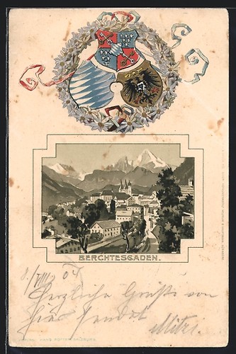 Passepartout-Lithographie