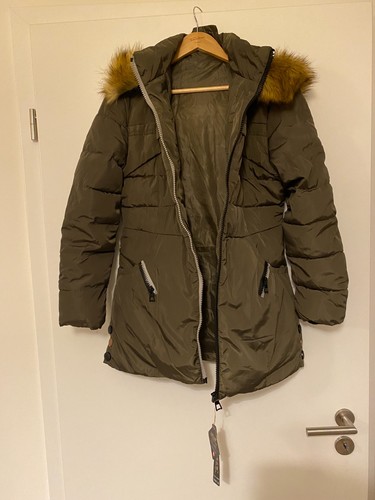 Daunenjacke winter pelzkragen - winter,