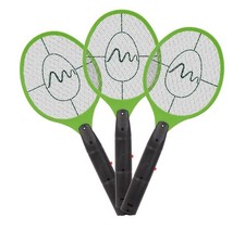 3x Elektrische Fliegenklatsche Fliegenfänger Fliegenvernichter Insektenfänger