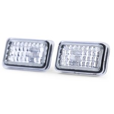 Klarglas Seitenblinker Chrom