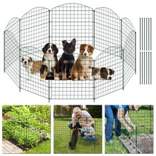 Teichzaun Gartenzaun 10-tlg