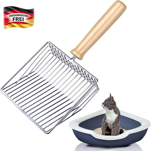 Metall katzenstreuschaufel mit - metall,