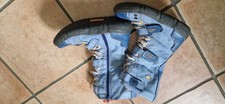 Damen derbe bequeme kuschelige  Winter Stiefel gefüttert Gr. 41  Blau