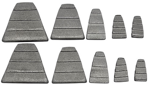 Hammerkeil axtkeil set 10tlg - axtkeil,