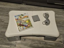 Nintendo Wii Balance Board + Balance Challenge + Stepper