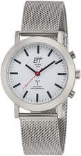 ETT Funkuhr Damen Armbanduhr Station Watch ELS-11583-11M Damenuhr Uhr