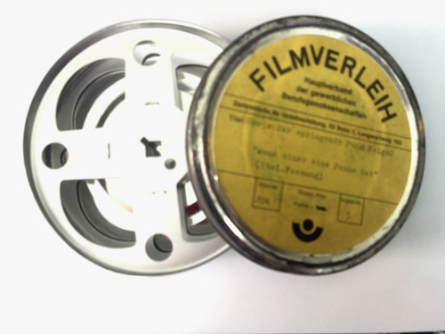 Schöne filmdose 16mm mit - ,