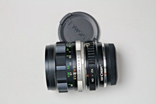 Excellent rare Minolta MC Rokkor 58 mm 1:1.4 with 2 adapters