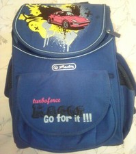 Herlitz kleiner Vorschul-Ranzen Turbo Racer Rennwagen