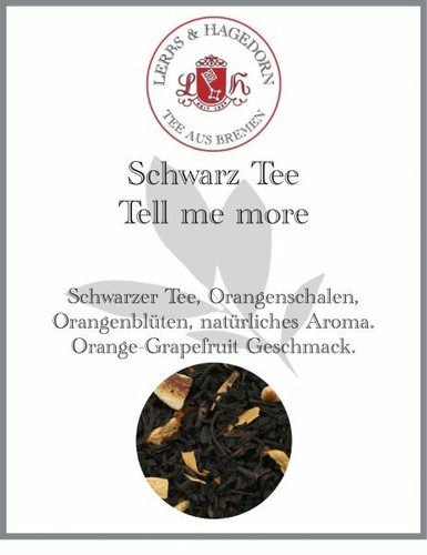 Schwarz tee tell more 1kg - tee,
