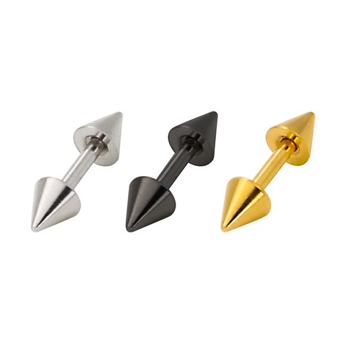 Paar ohrstecker kegel - ohrstecker,