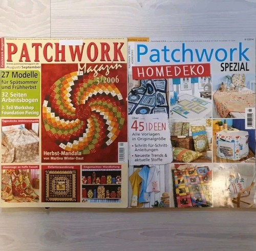 Paket patchwork magazin - 2x,
