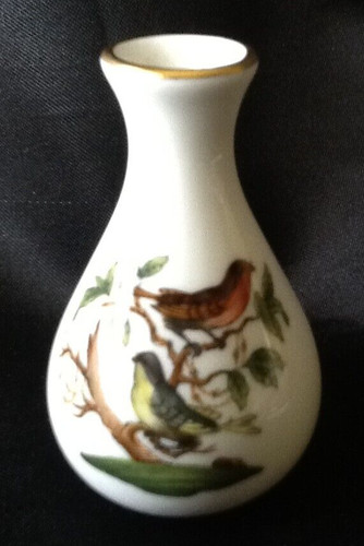Herend porzellan mini vase - porzellan,