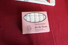 6  Damen-Taschentücher  weiß