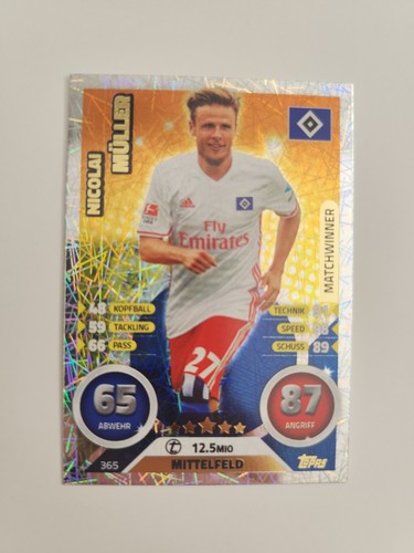 Match attax bundesliga 17 - bundesliga, 16/17