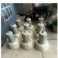 Siemens Industrielampe Metall