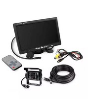 Rückfahrsystem Monitor Rückfahrkamera + 7 Zoll Farbmonitor LKW Traktor WGF 91013