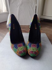 Pumps Strasssteine Bunt