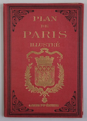 Plan paris illustré - plan,