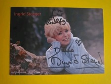 INGRID STEEGER Autogramm