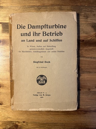 Die dampfturbine und ihr - die,