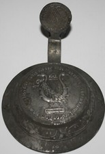 Alter Bierkrug Zinndeckel Deutscher Sängerbund 1910 - 1920 Krug Zinn Deckel Rar