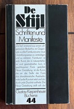 De Stijl - Schriften und Manifeste – Gustav Kiepenheuer Bücherei - Moderne Kunst