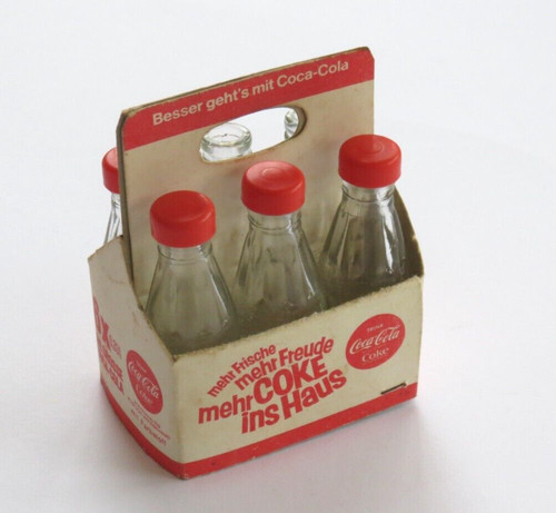 Vintage miniatur träger coca - vintage,