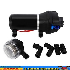 Wasserdruckpumpe Membranpumpe für Camping Wohnwagen Garten 40PSI 12V 17L/min DHL