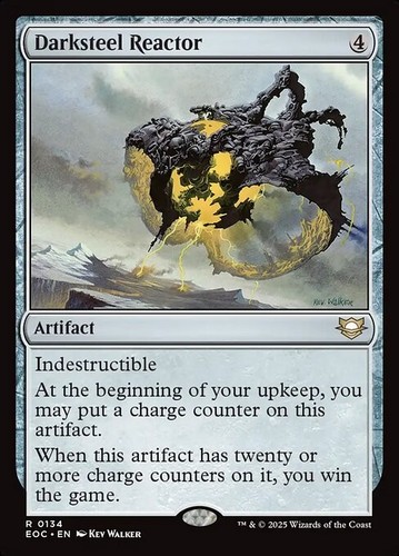 Mtg darksteel reactor - darksteel,