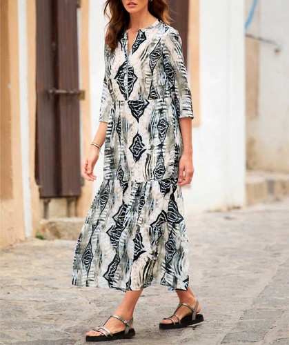 Kleid heine ärmel druck - kleid,