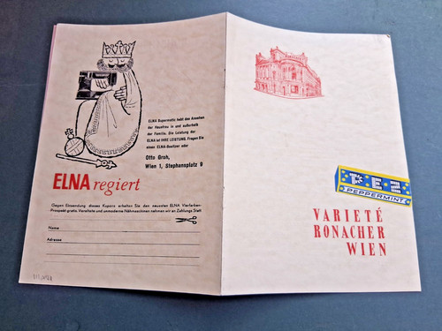 1957 nov wien programm - 1957,