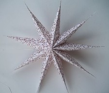 Leuchtstern Papierstern Stern