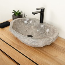 Marmor Aufsatz Waschbecken 60