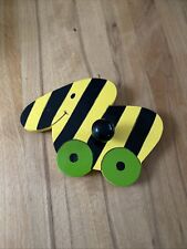 Janosch Kleiderhaken - Vintage Wandhaken Tigerente aus Holz ,  Garderobenhaken