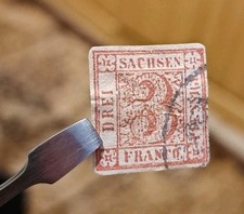 Altdeutschland Sachsen Dreier