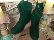 Damenschuhe Stiefel Kunstleder