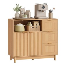 Woltu kommode holzoptik - kommode, mit