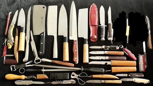 Messer sammlung stück - messer, +