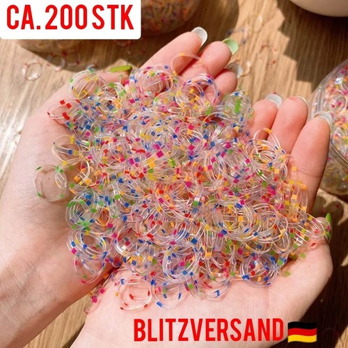 200 mini haargummis rastas - ca,