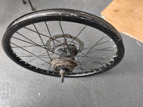 Hinterrad 406x19 mit shimano - hinterrad,