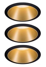 Paulmann LED Decken Einbau Spot Lampe Leuchte COLE 3er Set Alu Zink 8,8 cm