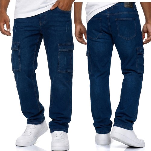 Herren cargo jeans regular - jeans,