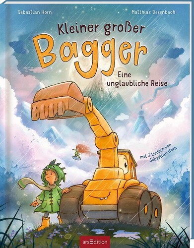 Kleiner großer bagger eine - kleiner,